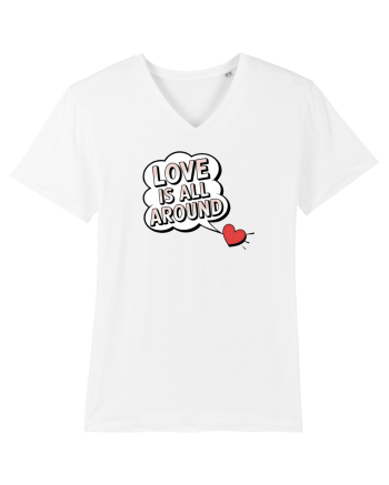  LOVE IS ALL AROUND Iubirea e peste tot White