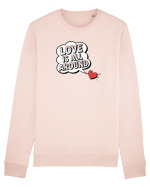  LOVE IS ALL AROUND Iubirea e peste tot Bluză mânecă lungă Unisex Rise