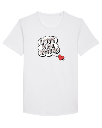  LOVE IS ALL AROUND Iubirea e peste tot White