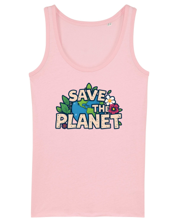 SAVE THE PLANET Salvati planeta 1 Cotton Pink