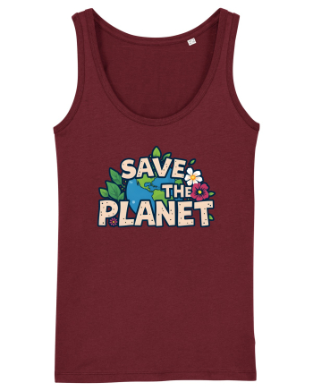 SAVE THE PLANET Salvati planeta 1 Burgundy