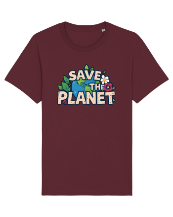 SAVE THE PLANET Salvati planeta 1 Burgundy
