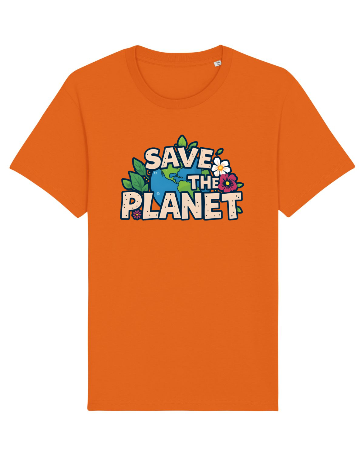 Tricou mânecă scurtă Unisex Rocker Bright Orange