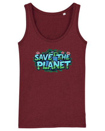 SAVE THE PLANET Salvati planeta 2 Burgundy