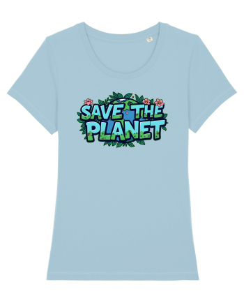 SAVE THE PLANET Salvati planeta 2 Sky Blue
