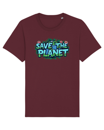 SAVE THE PLANET Salvati planeta 2 Burgundy