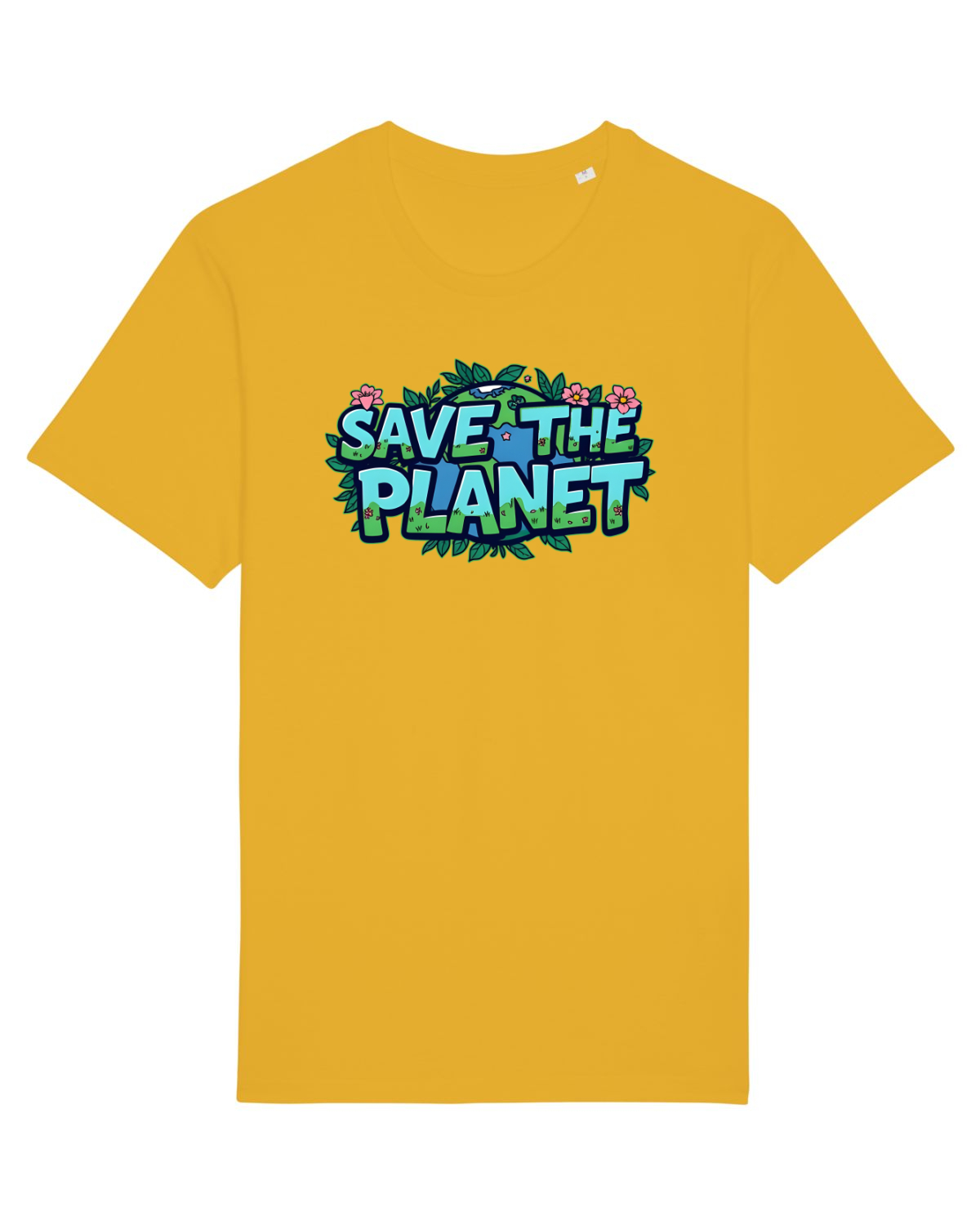 Tricou mânecă scurtă Unisex Rocker Spectra Yellow