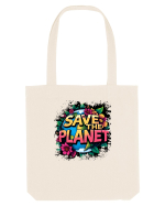 SAVE THE PLANET Salvati planeta 3 Sacoșă textilă