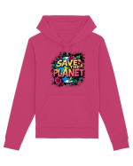SAVE THE PLANET Salvati planeta 3 Hanorac Unisex Drummer