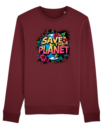 SAVE THE PLANET Salvati planeta 3 Burgundy