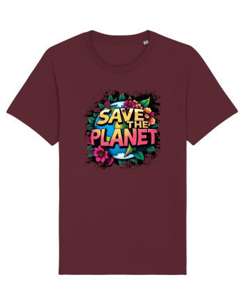 SAVE THE PLANET Salvati planeta 3 Burgundy