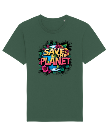 SAVE THE PLANET Salvati planeta 3 Bottle Green