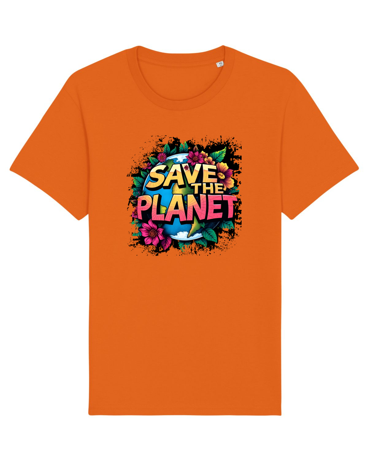 Tricou mânecă scurtă Unisex Rocker Bright Orange
