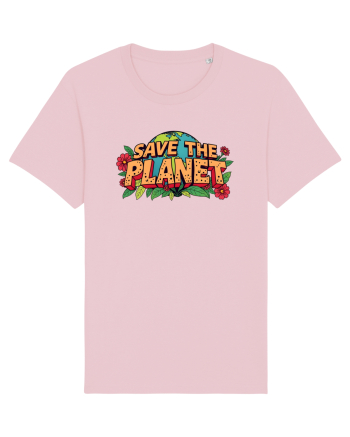 SAVE THE PLANET Salvati planeta 4 Cotton Pink