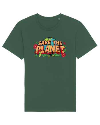 SAVE THE PLANET Salvati planeta 4 Bottle Green
