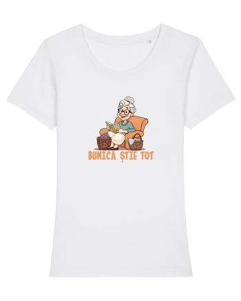 BUNICA STIE TOT White