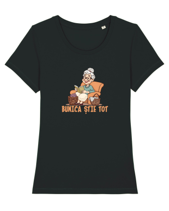BUNICA STIE TOT Black