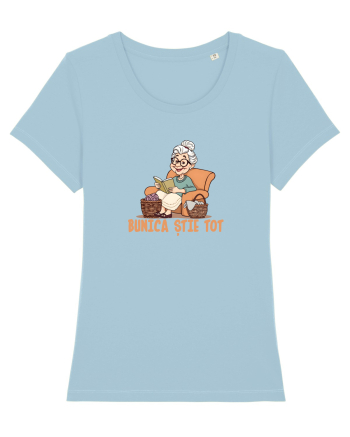 BUNICA STIE TOT Sky Blue