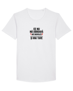 CE NU MA DOBOARA....MA ENERVEAZA SI MAI TARE Tricou mânecă scurtă guler larg Bărbat Skater