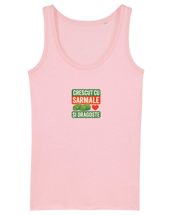 CRESCUT CU  ... SARMALE SI DRAGOSTE Cotton Pink