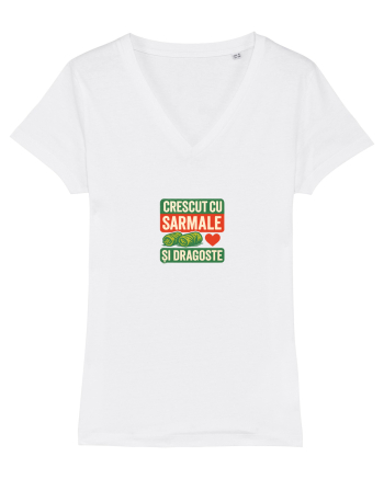 CRESCUT CU  ... SARMALE SI DRAGOSTE White