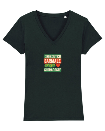 CRESCUT CU  ... SARMALE SI DRAGOSTE Black
