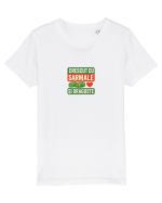 CRESCUT CU  ... SARMALE SI DRAGOSTE Tricou mânecă scurtă  Copii Mini Creator