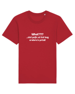What? stai putin sa imi bag creieru'n priza! Tricou mânecă scurtă Unisex Rocker