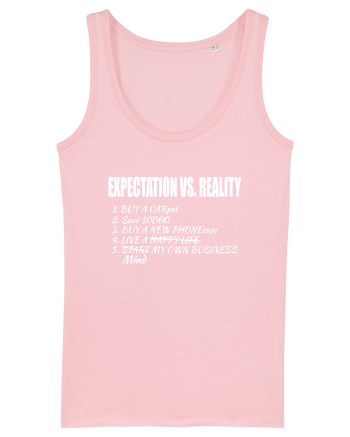 Expectation vs Reality – Funny Relatable Life Goals Cotton Pink