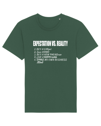 Expectation vs Reality – Funny Relatable Life Goals Bottle Green