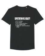 Expectation vs Reality – Funny Relatable Life Goals Tricou mânecă scurtă guler larg Bărbat Skater