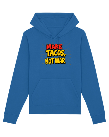 MAKE TACOS, NOT WAR Royal Blue