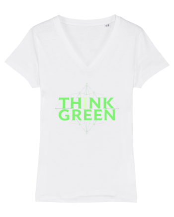 THINK GREEN 1 White