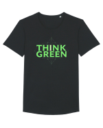 THINK GREEN 1 Tricou mânecă scurtă guler larg Bărbat Skater
