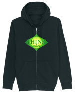 THINK GREEN 2 Hanorac cu fermoar Unisex Connector