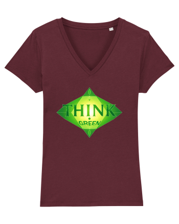 THINK GREEN 2 Burgundy