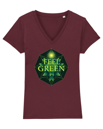 FEEL GREEN 1 Burgundy