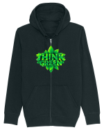 THINK GREEN 3 Hanorac cu fermoar Unisex Connector