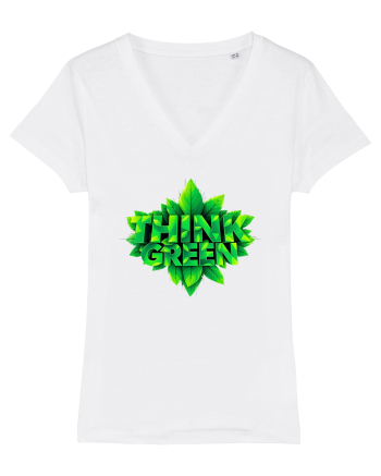THINK GREEN 3 White