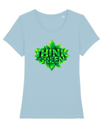 THINK GREEN 3 Sky Blue