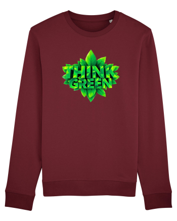 THINK GREEN 3 Burgundy