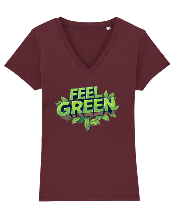 FEEL GREEN 3 Burgundy