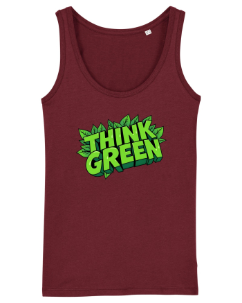 THINK GREEN 4 Burgundy