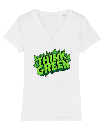 THINK GREEN 4 White