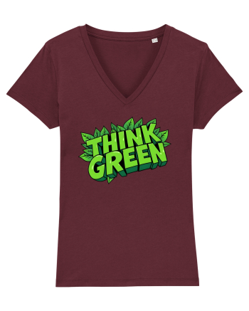 THINK GREEN 4 Burgundy
