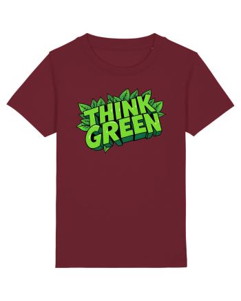 THINK GREEN 4 Burgundy
