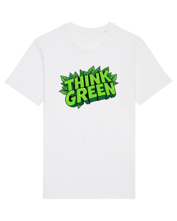 THINK GREEN 4 White