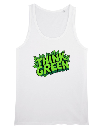 THINK GREEN 4 White