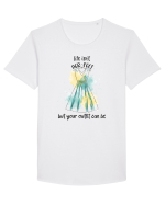 Ținuta perfectă Tricou mânecă scurtă guler larg Bărbat Skater