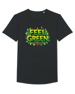 FEEL GREEN 2 Tricou mânecă scurtă guler larg Bărbat Skater